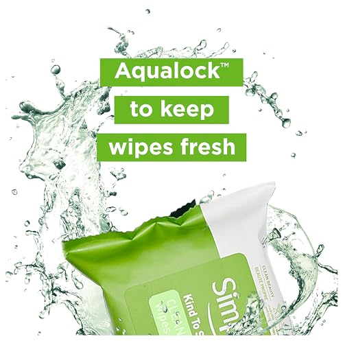 Simple Kind to Skin Cleansing Makeup Remover Wipes - Vegan & Gentle