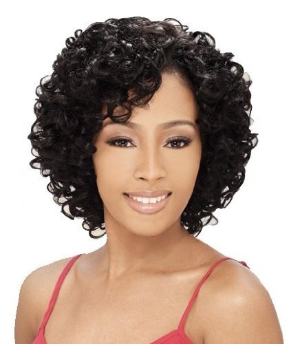 MilkyWay Que OPRAH Human Hair Weave Extensions 3PCS #1B/30 MasterMix
