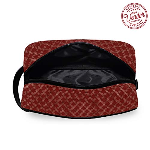 Kappa Alpha Psi Dopp Kit Classic - Official Fraternity Toiletry Bag for Men