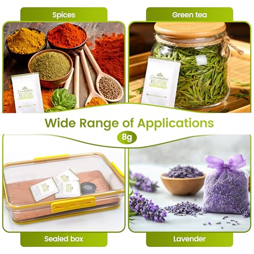 Cannadew 69% RH Humidity Packs (8g, 15 Pack) for Freshness
