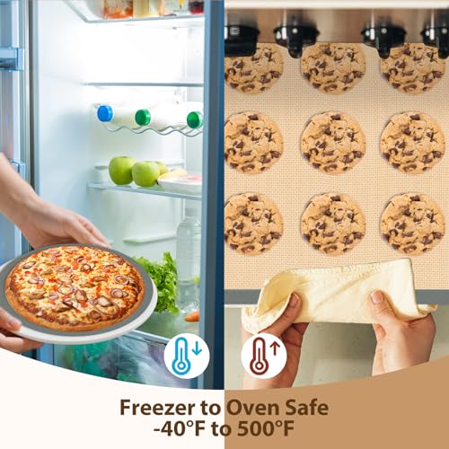 Koolstuffs Silicone Baking Mat Set - Nonstick & Reusable, 4-Piece