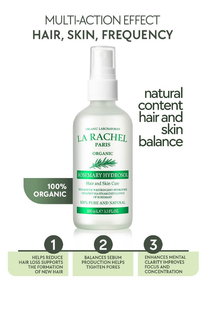La Rachel Hair Growth Oil Spray – Stronger, Fuller Hair Powered by Rosemary Water | Feel Confident with Every Use | Natural Botanicals Nourish Roots and Help Promote Healthy-Looking Hair
