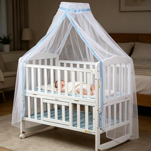 Breathable Baby Mosquito Net Canopy for Cribs | Vawolecy