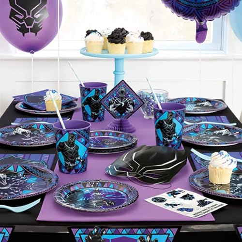 Black Panther Temporary Tattoos Pack of 24 - Vibrant Designs for Events