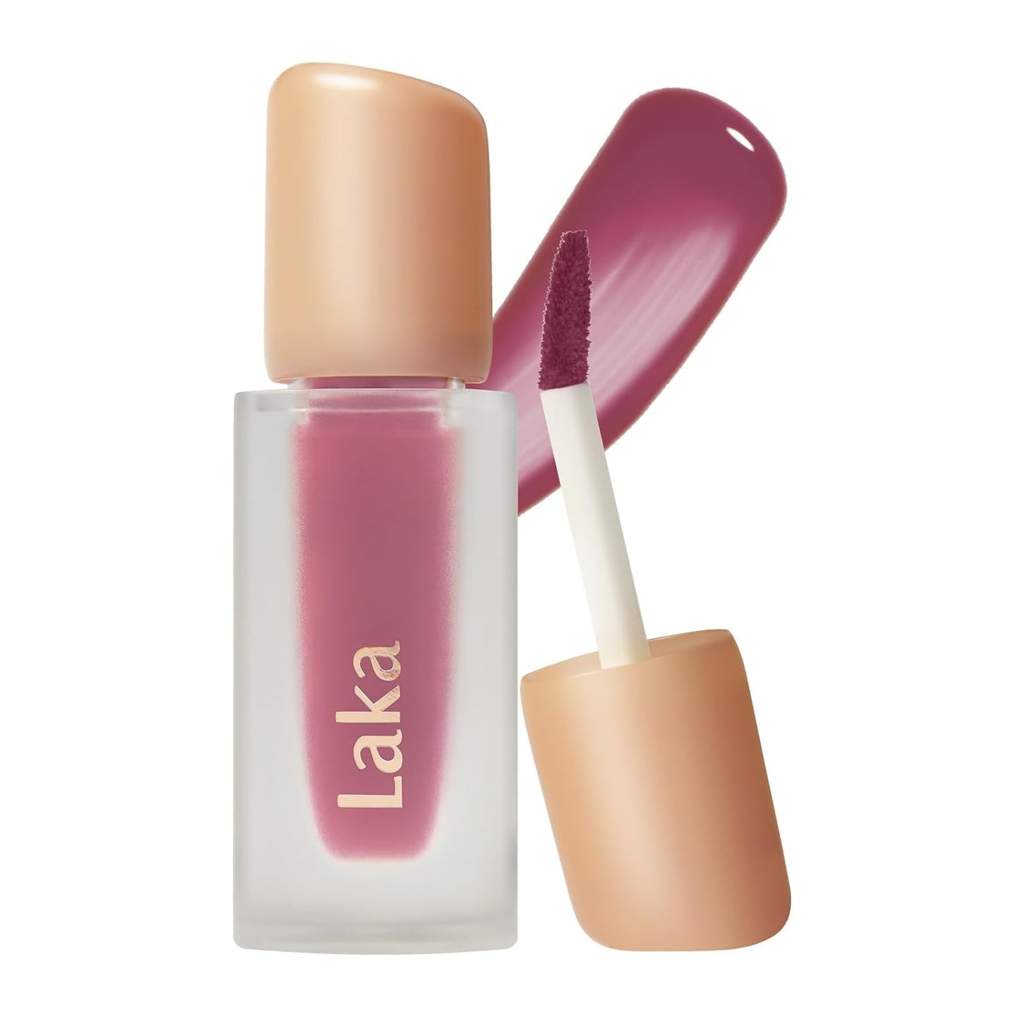 Fruity Glam Tint Lip Stain - Hydrating, Lightweight, Buildable Color | K-Beauty #101 Joyful, 4.5g/0.15oz