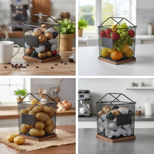 Duimbok Metal K Cup Holder - Space-Saving Coffee Pod Organizer