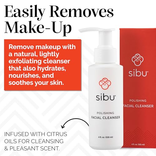 Sibu Sea Buckthorn Polishing Facial Cleanser - Exfoliating Face Wash (4oz)