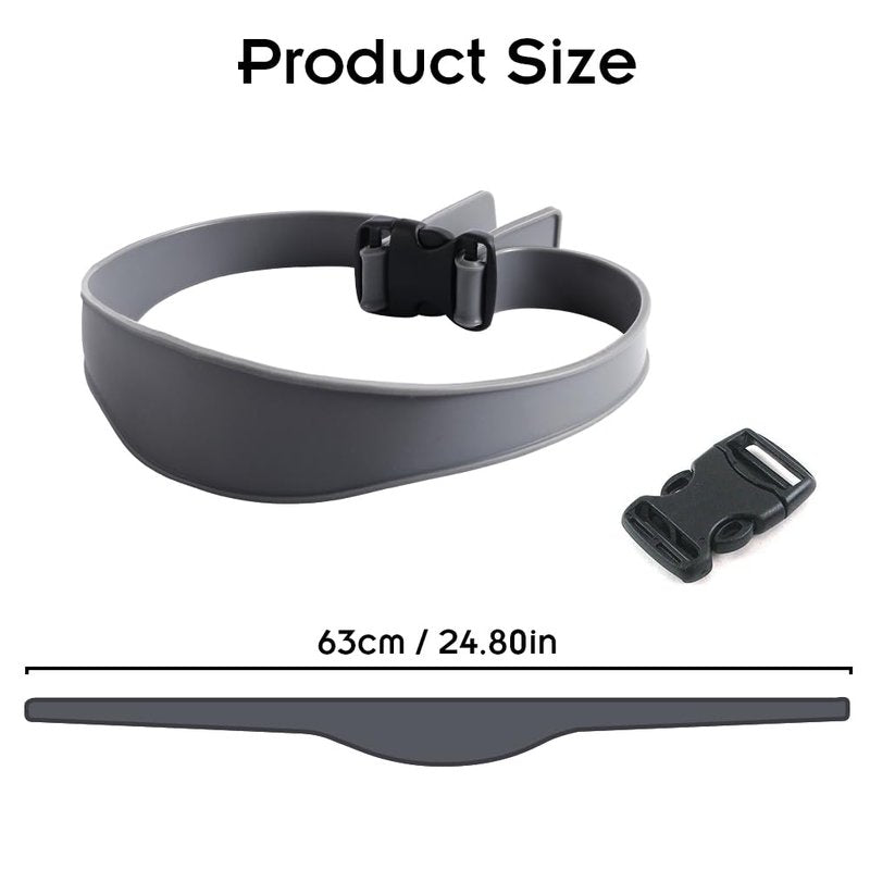 Adjustable Self Haircut Fade Tool, Hands-Free Hair Trimming Guide, Easy Use Tool Soft Portable, Self Haircut Kit for Men, Neckline Shaver Guide,DIY Self Haircut Tool