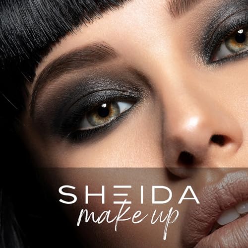 Sheida Handmade Natural Powder Eyeliner - Dark Green, Long-Lasting & Smudge-Proof Eye Makeup
