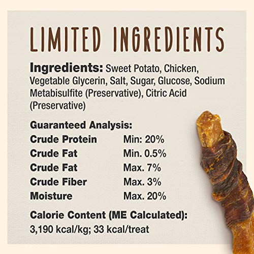 Cadet Chicken & Sweet Potato Dog Treats, 14 oz - Low Fat, High Protein