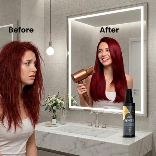 Novex Blindagem Gloss Color Leave-In Treatment, 4 oz - Heat Protectant