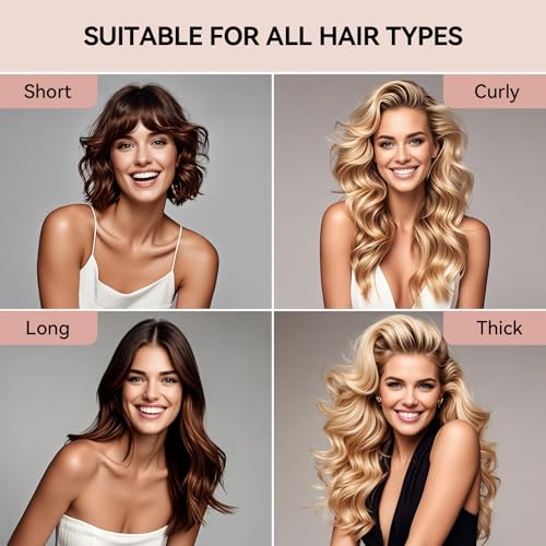 Heatless Curls Overnight Hair Care Set - Jumbo Velvet Curlers (Brown, 4PCS)