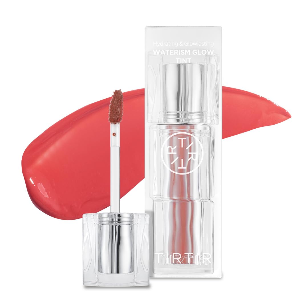 Mini Size Waterism Tinted Lip Gloss - #01 Mauve Rose | 12H Long-Lasting, Non-Sticky Korean Lip and Cheek Tint