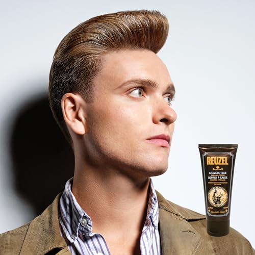 REUZEL Clean & Fresh Shave Butter – Ultra-Slick Vegan Shaving Cream 3.38oz