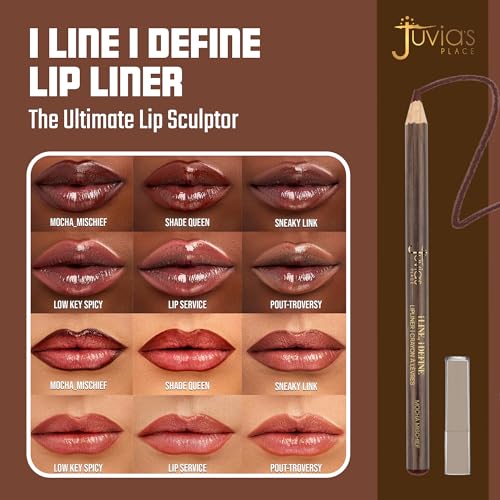 Juvia's Place Mocha Mischief Lip Liner - Long-Lasting Hydrating Formula