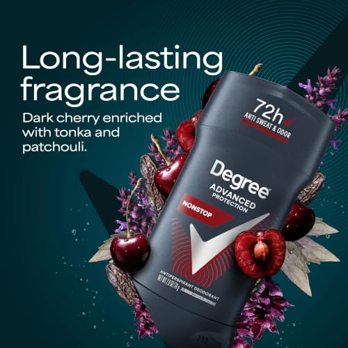 Degree Men Nonstop Antiperspirant Deodorant - 72-Hour Sweat Protection