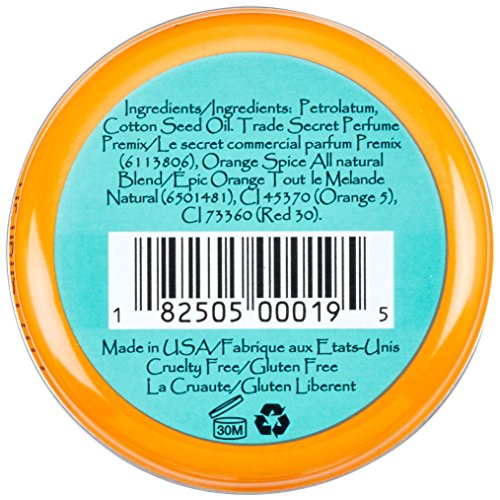 Rosebud Mandarin & Rose Lip Balm Tin - Moisturizing 0.8 oz.