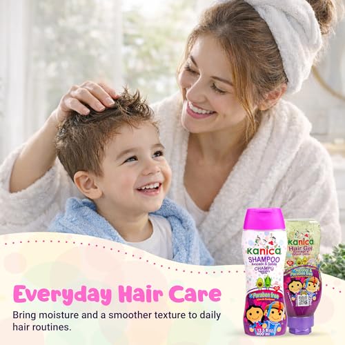 KANICA Avocado & Aloe Vera Hair Care Kit - Hydrating Shampoo & Nourishing Gel Set