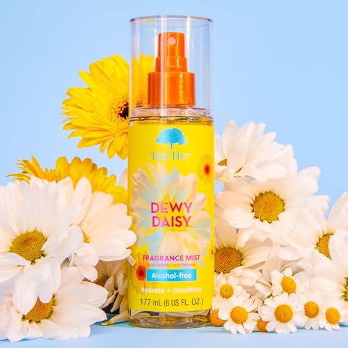 Tree Hut Dewy Daisy Skincare Gift Set - Exfoliating Scrub & Hydrating Spray