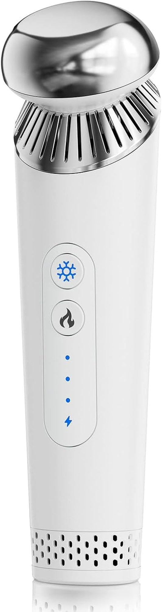 Depuffing Wand for Face & Eyes - 2-in-1 Cold & Heat Therapy | Adjustable Temp Beauty Tool for Puffiness & Dark Circles