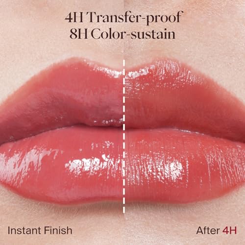 Joocyee Grey Pink Moonlight Glazed Lip Tint with Mirror Finish & Hydrating Oil - Long Lasting Moisturizer