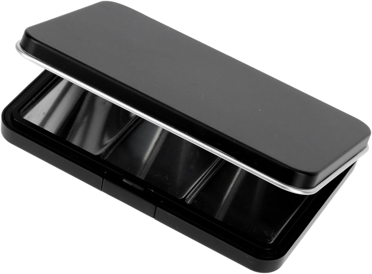 Multi-Function Eyeshadow Storage Box - Portable DIY Makeup Organizer | 4.33x2.75x0.39 In for Travel