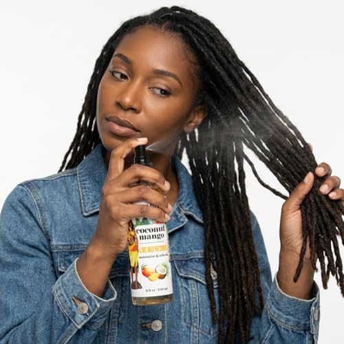 Lockology Coconut Mango Loc Moisturizer Spray for Dreadlocks & Starter Locs