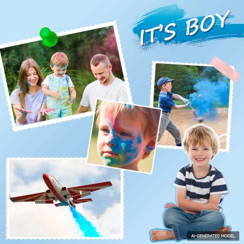 1lb Blue Gender Reveal Powder for Parties & Photoshoots