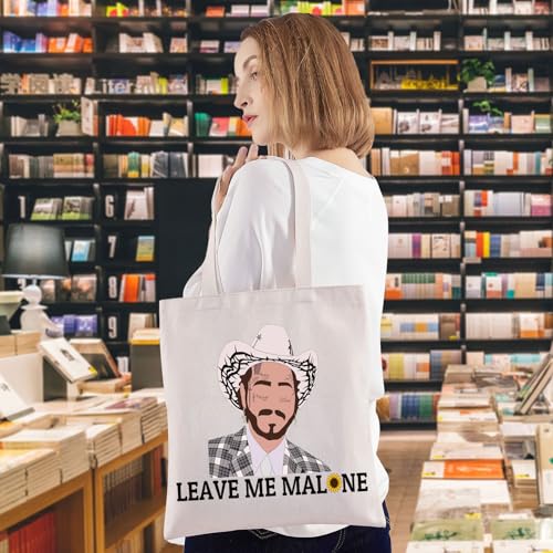 Leave Me Singer Inspired Makeup Bag - Waterproof Canvas Zipper Pouch