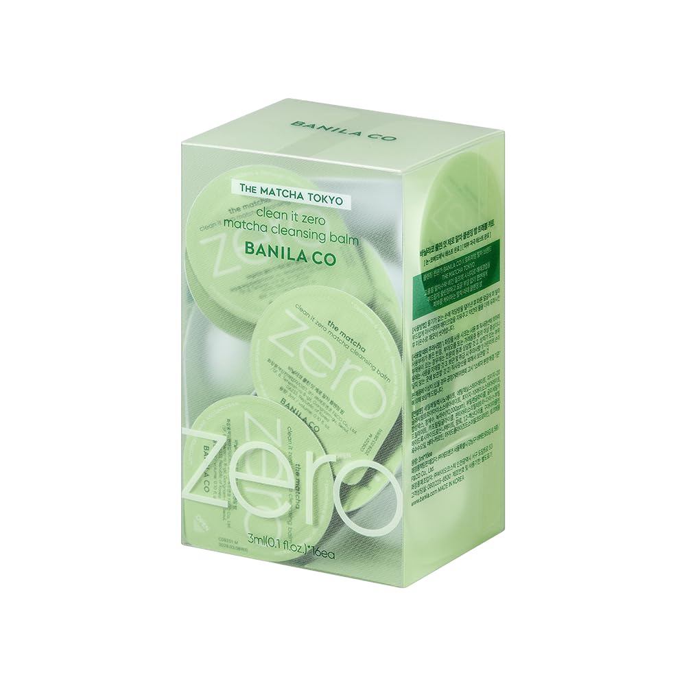 Clean It Zero Original Cleansing Balm Travel Kit - Vegan, Hypoallergenic Makeup Remover | 16 Mini Packs (3ml Each)
