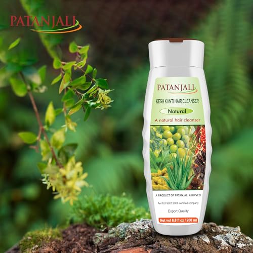 Patanjali Kesh Kanti Natural Hair Cleanser 200ml Pack of 2 – Herbal Hair Wash
