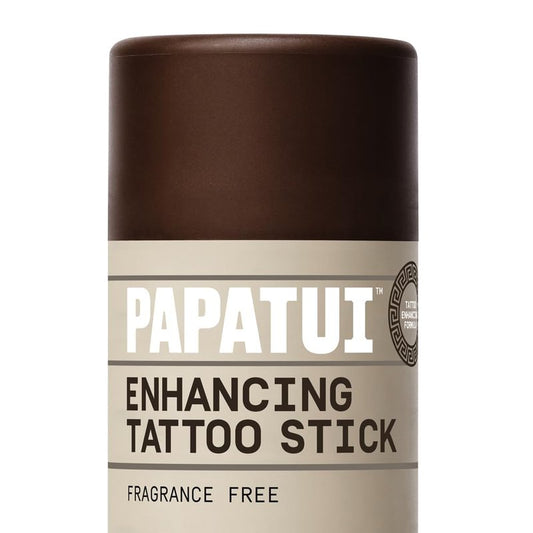 PAPATUI by Dwayne Johnson Mess-Free Enhancing Tattoo Stick | Revitalize, Protect and Brighten Tattoos | Made with Vitamin E | Fragrance-Free | 2.6oz