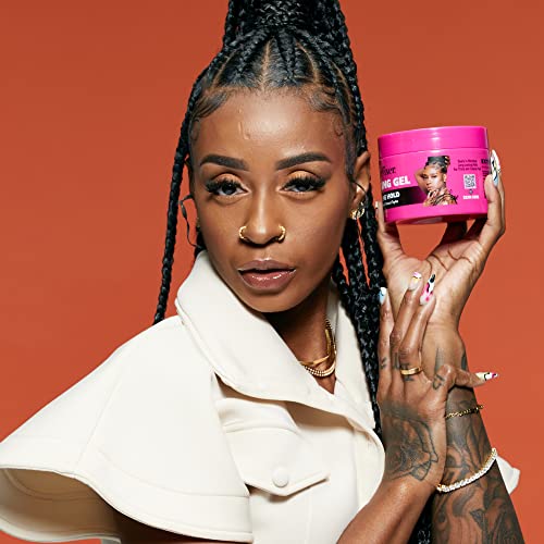 Red by Kiss Braiding Gel - Extreme Hold & High Shine for Box Braids