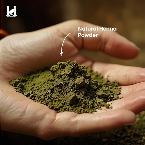 H&C 100% Natural Henna Powder for Hair Coloring - 227g