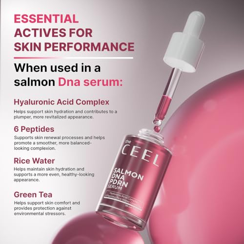 The Ceel Salmon DNA Hydrating Serum with Hyaluronic Acid & Peptides - 1.01 fl. oz.