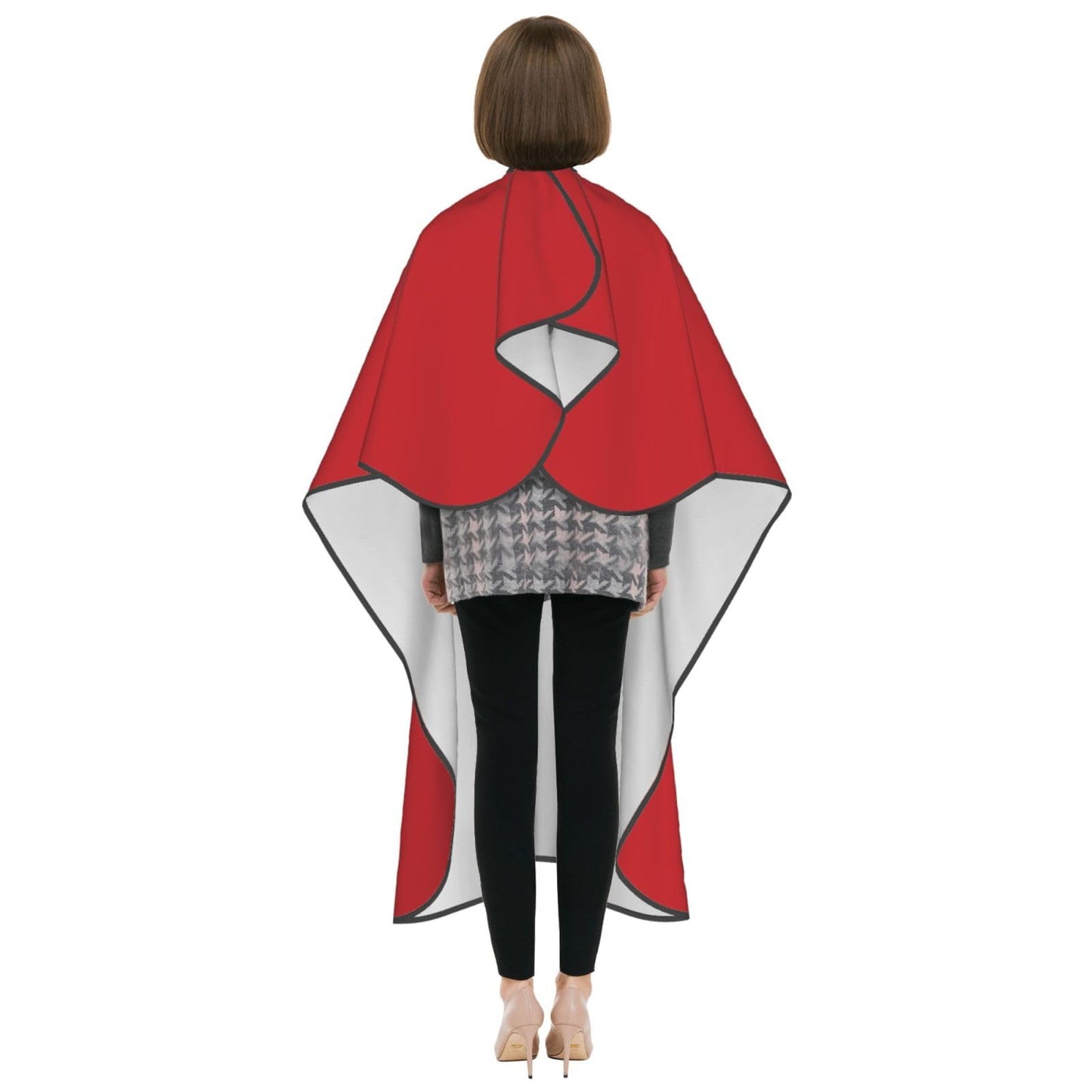 Morocco Flag Hair Cutting Barber Cape Hair Salon and Dyeing Styling Cloth for Women/Men