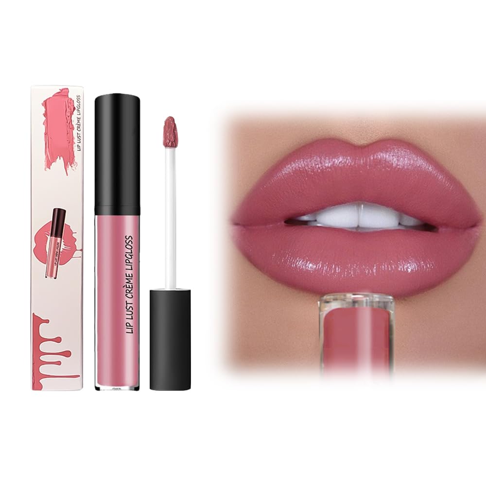 Long Lasting Cream Texture Lipstick - 12 Vibrant Colors | Hydrating Velvet Lip Makeup