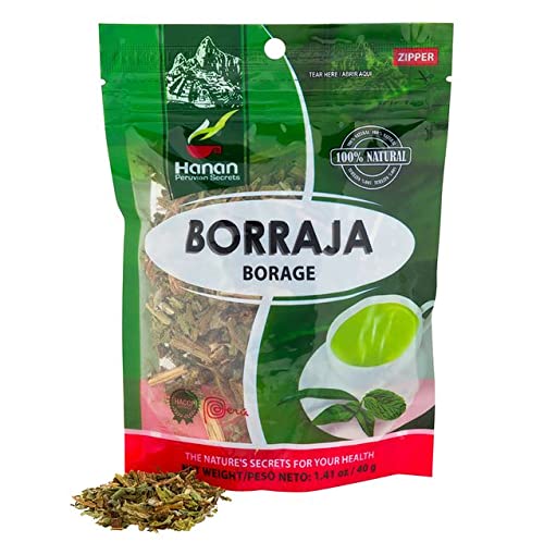 Hanan Borraja Loose Leaf Borage Tea - 1.4 oz from Peru