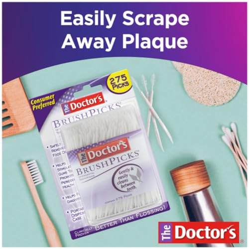 The Doctor's Interdental Toothpicks - 275 Picks for Oral Health