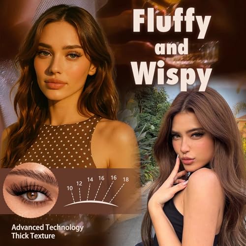 DIY Lash Extension Kit with Bond & Seal - 156 Wispy Clusters