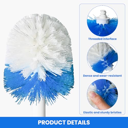 OXO-Compatible Toilet Brush Replacement Heads - 2 Pack