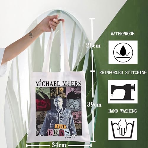 Horror Movie Tote Bag - Killer Film Gift & Reusable Grocery Bag