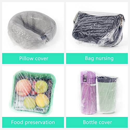 Keeygo Disposable Shower Caps - 50 PCS Waterproof Hair Caps 20.5"
