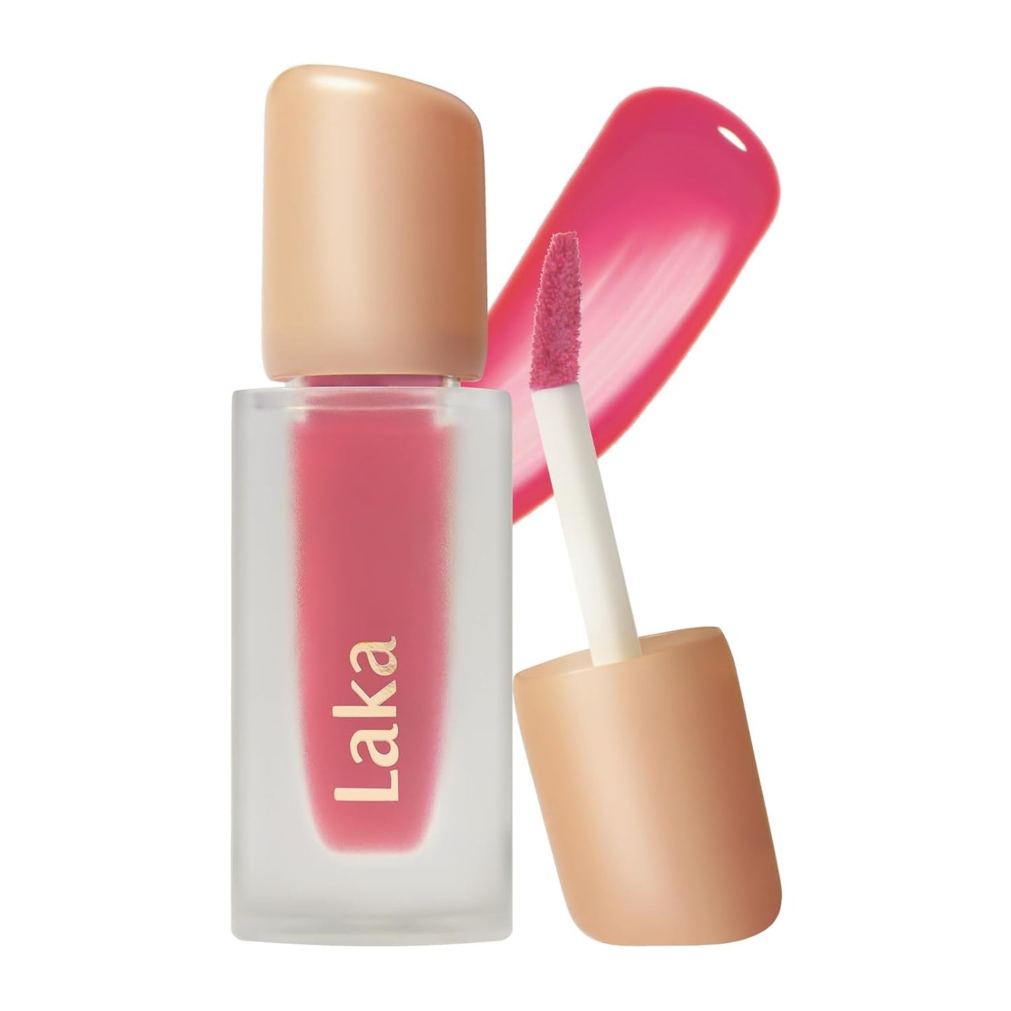 Fruity Glam Tint Lip Stain - Hydrating, Lightweight, Buildable Color | K-Beauty #101 Joyful, 4.5g/0.15oz