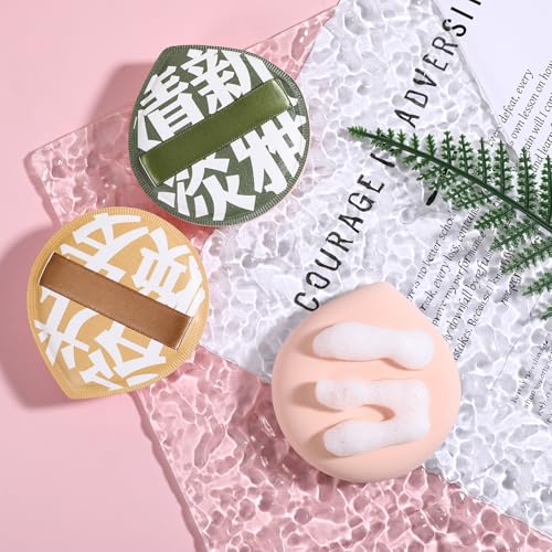 4 Pcs Soft Korean Makeup Sponges for Liquid & Powder Foundation