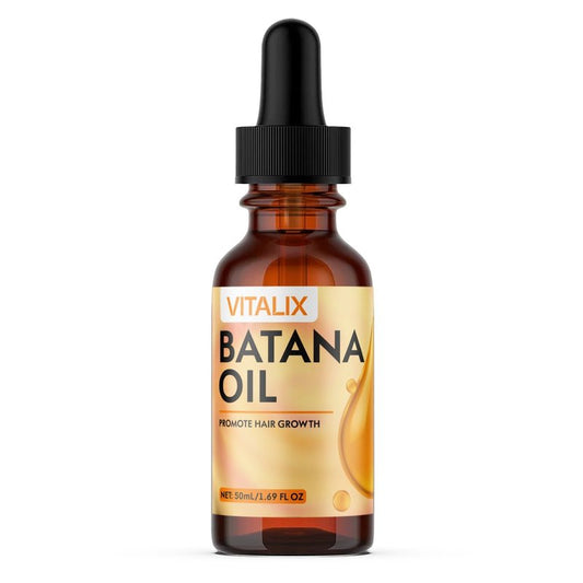 Vitalix Batana Hair Oil - Organic Scalp Treatment for All Hair Types | Strengthening Formula, 1.69 fl oz
