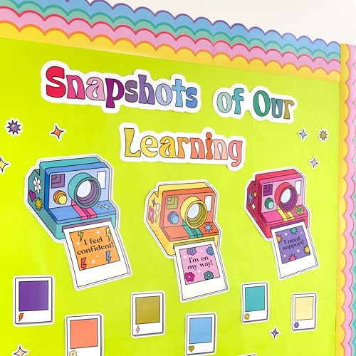 Retro Remix 83-Piece Bulletin Board Set for Classroom Decor