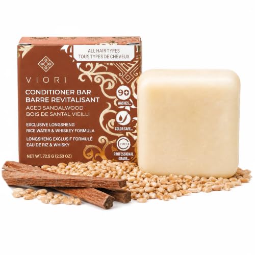 Viori Hamish & Co. Men's Conditioner Bar - Aged Sandalwood & Whisky