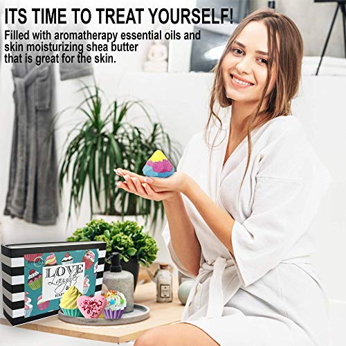 Mineral Me California 6-Piece Organic Bath Bomb Gift Set for Girls