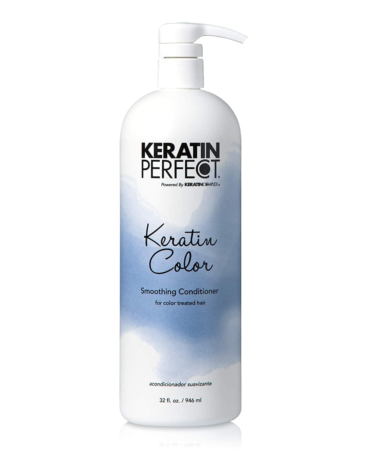 Keratin Perfect Color Smoothing Conditioner - 32oz | Nourishing Hair Care for Frizz Control